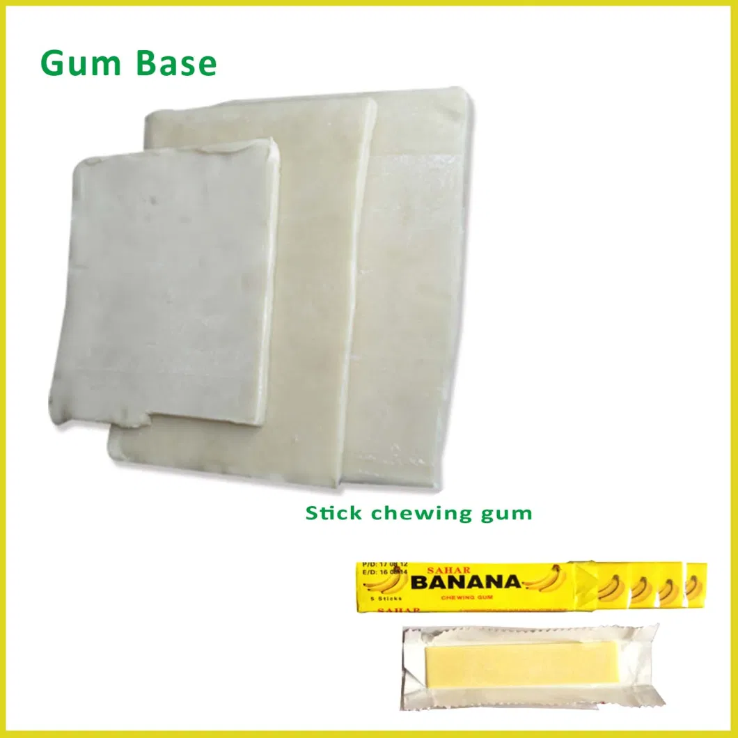 Food Additives Gum Base for Chewing Gum and Bubble Gum Raw Materials
