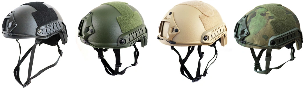Nij Combat Fast Mich Anti Bullet Proof Helmet in Multicam Cp Color