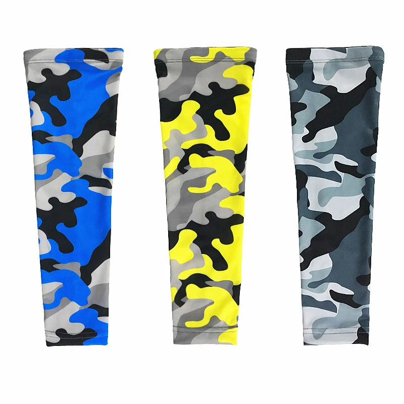 Custom Logo Quick Dry UV Protection Running Arm Sleeves Basketball Elbow Pad Fitness Arm Guards Sports Cycling Arm Warmers Wrist